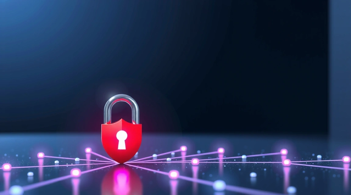 Ilustrație cu un firewall și măsuri de securitate cibernetică