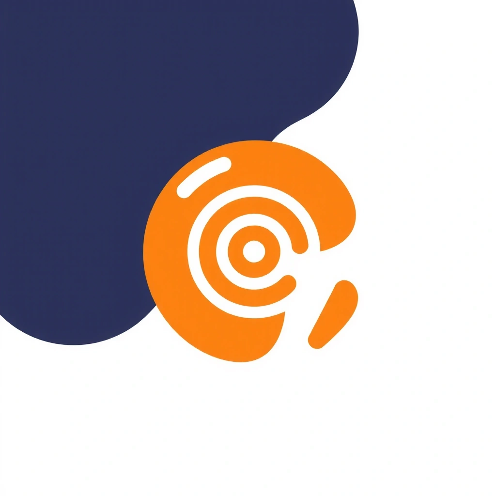 Simbol stilizat al unei celule protejate sau al unui fruct oleaginos, reprezentând protecția celulară și vitamina E